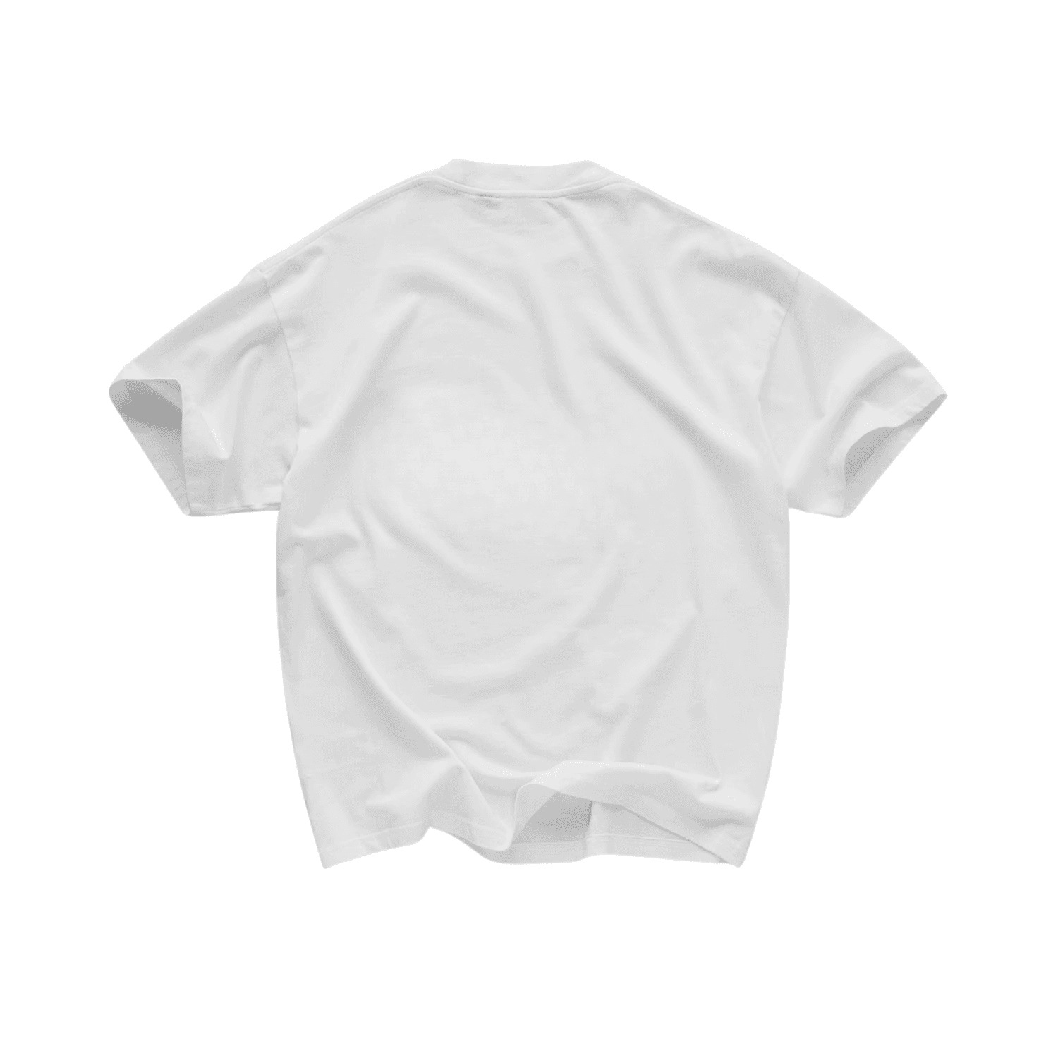 White Logo T-Shirt (Back)