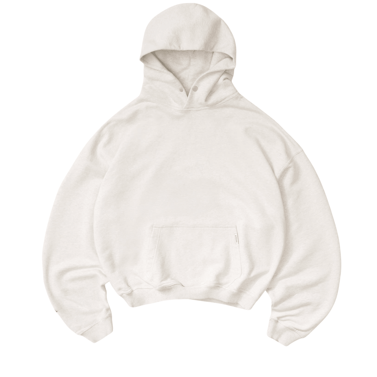 White Logo Hoodie